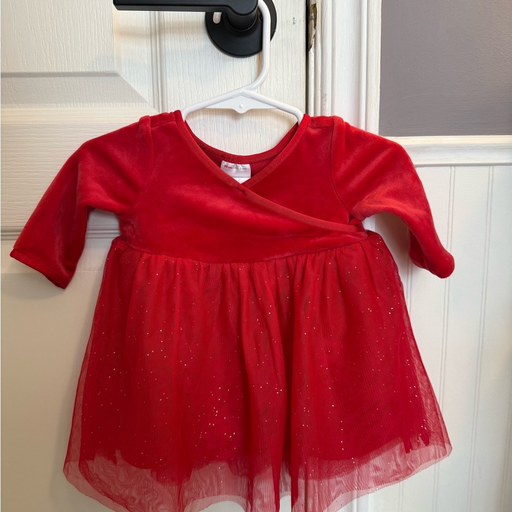 Hanna Andersson Vibrant Red Baby Dress